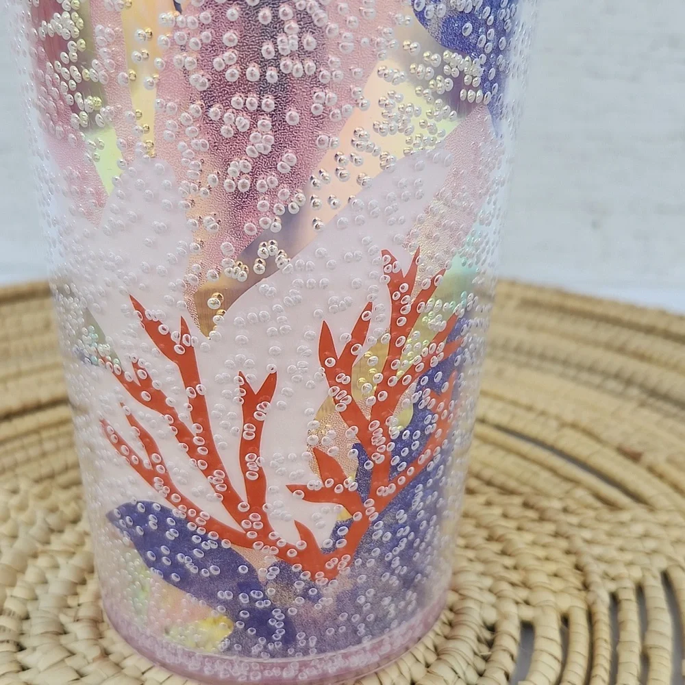 STARBUCKS CORAL REEF VENTI TUMBLER - Picture 3 of 11